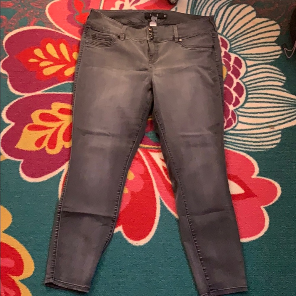 Grey torrid jeans